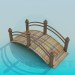 Modelo 3d Ponte do jardim - preview