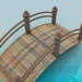 Modelo 3d Ponte do jardim - preview