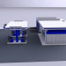 3d model Gasolinera - vista previa