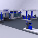 3d model Gasolinera - vista previa