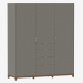 3d model Wardrobe CASE № 2 - 1800 (IDC020001327) - preview