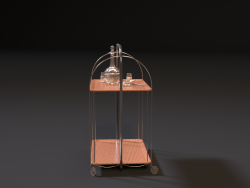 USSR food trolley