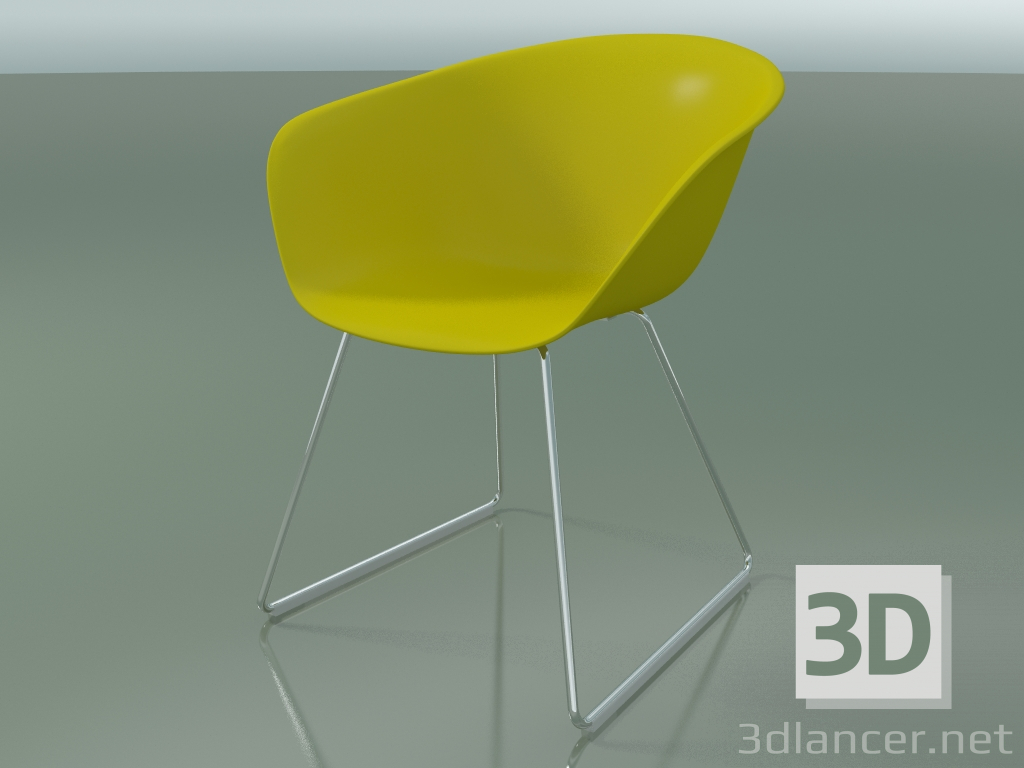 3d model Silla 4200 (en un trineo, PP0002) - vista previa