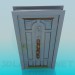 3d model Puerta de entrada - vista previa