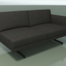 3d model End module 5229 (left armrest, H-legs, Walnut) - preview