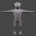 LOW POLY CAT 3D modelo Compro - render