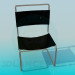 3d model Chair with cloth seat-back - preview