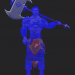 3d model Barbarian - preview