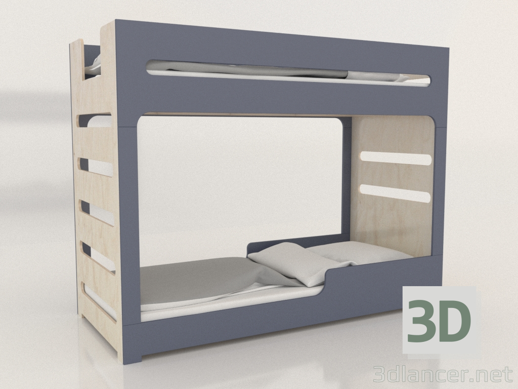 modello 3D Letto a castello MODE F (UIDFA2) - anteprima