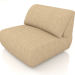 Modelo 3d Poltrona Asas Loveseat (Caramelo) - preview