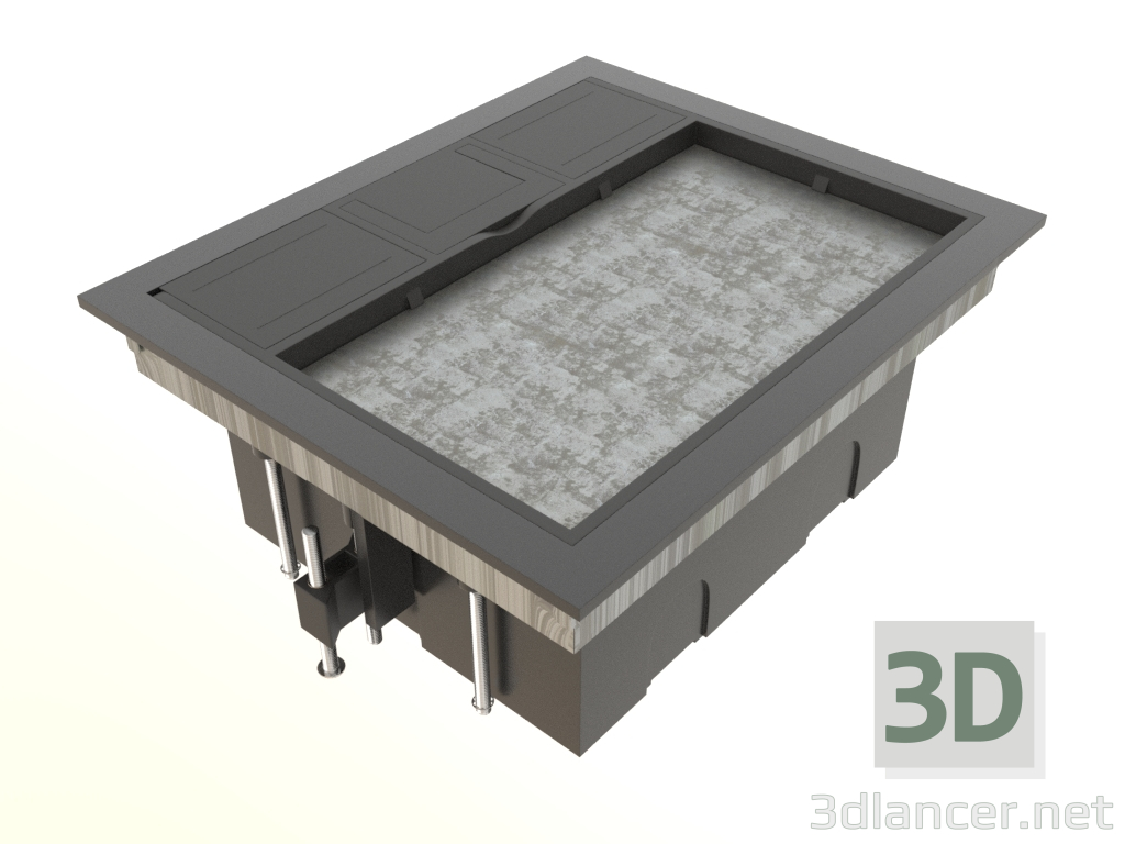 3D Modell Bodenluke für 8 Module (DFB8) - Vorschau