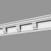 3d model Molded cornice (CF22) - preview