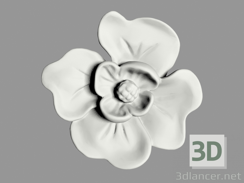 Modelo 3d Decoração de parede (Ф146) - preview