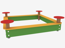 Sandbox per giochi per bambini (5305)