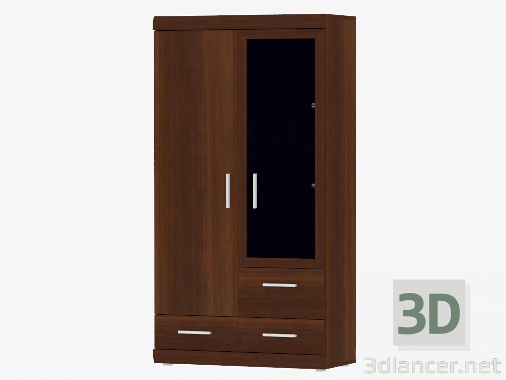 Modelo 3d Gabinete 2D-3S (TIPO 31) - preview