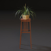 Soporte para flores 3D modelo Compro - render