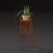 Soporte para flores 3D modelo Compro - render