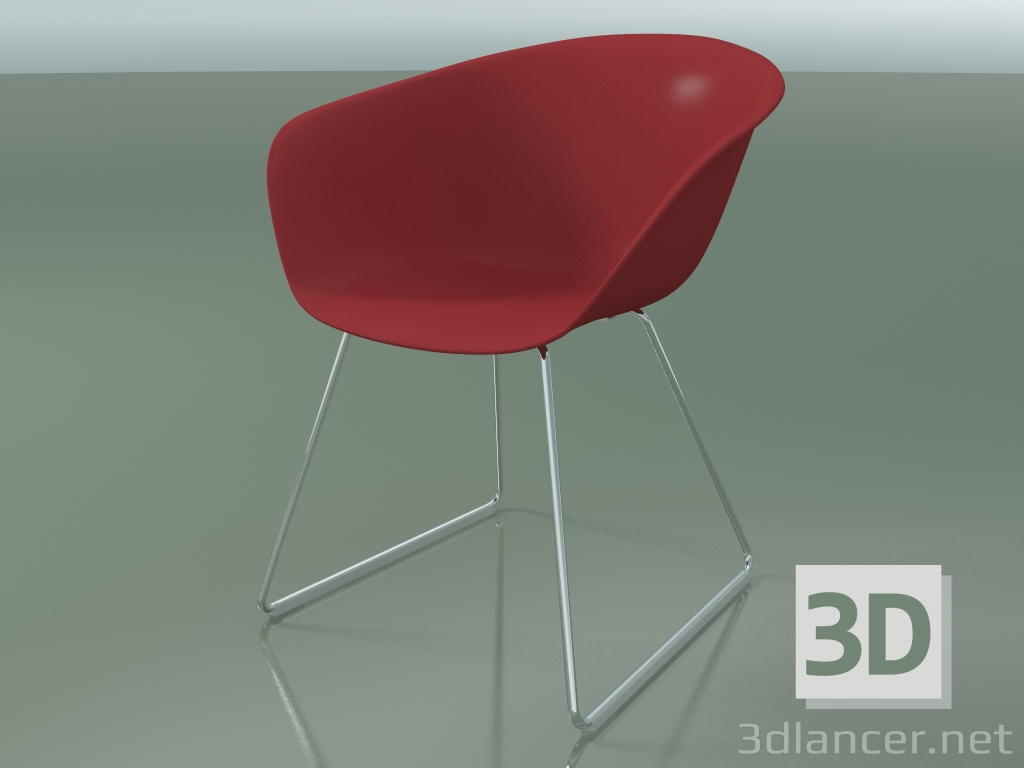 modello 3D Sedia 4200 (su una slitta, PP0003) - anteprima