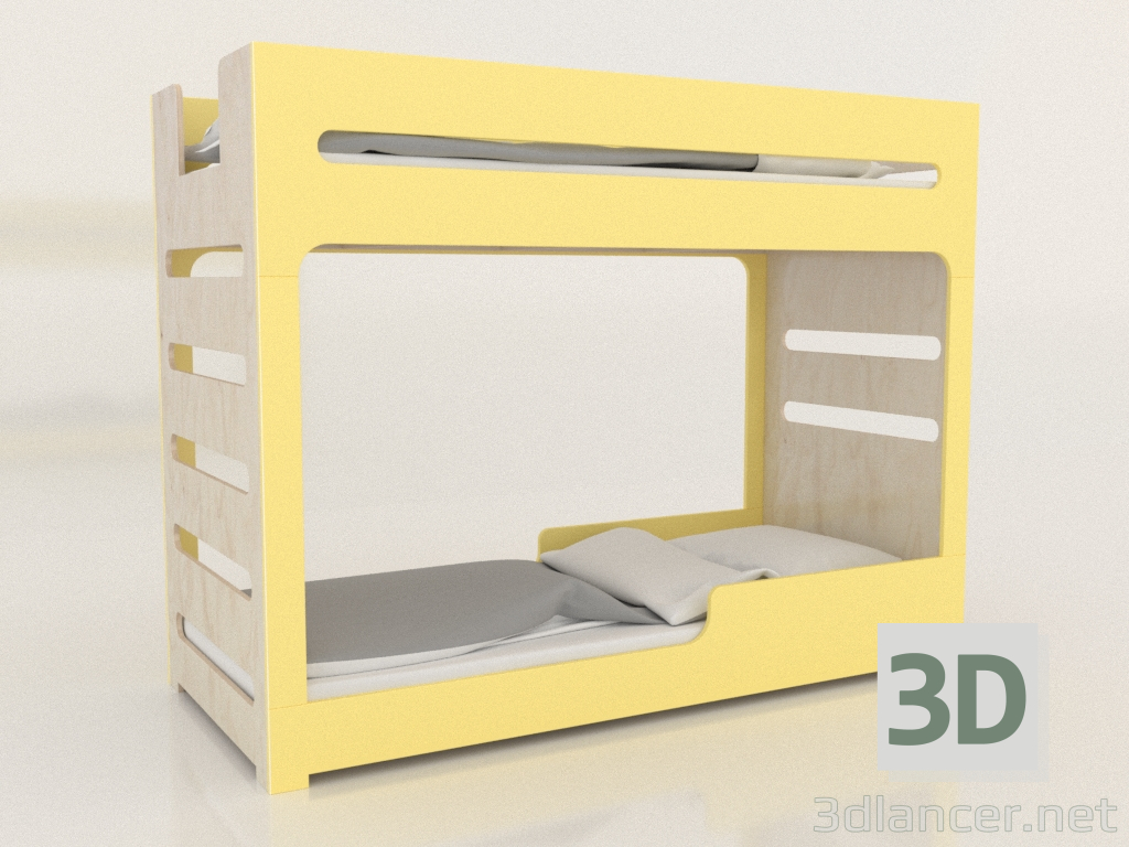 modello 3D Letto a castello MODE F (UCDFA2) - anteprima