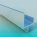 3d model Profil de aluminio - vista previa