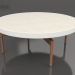 3d model Round coffee table Ø90x36 (Agate grey, DEKTON Danae) - preview