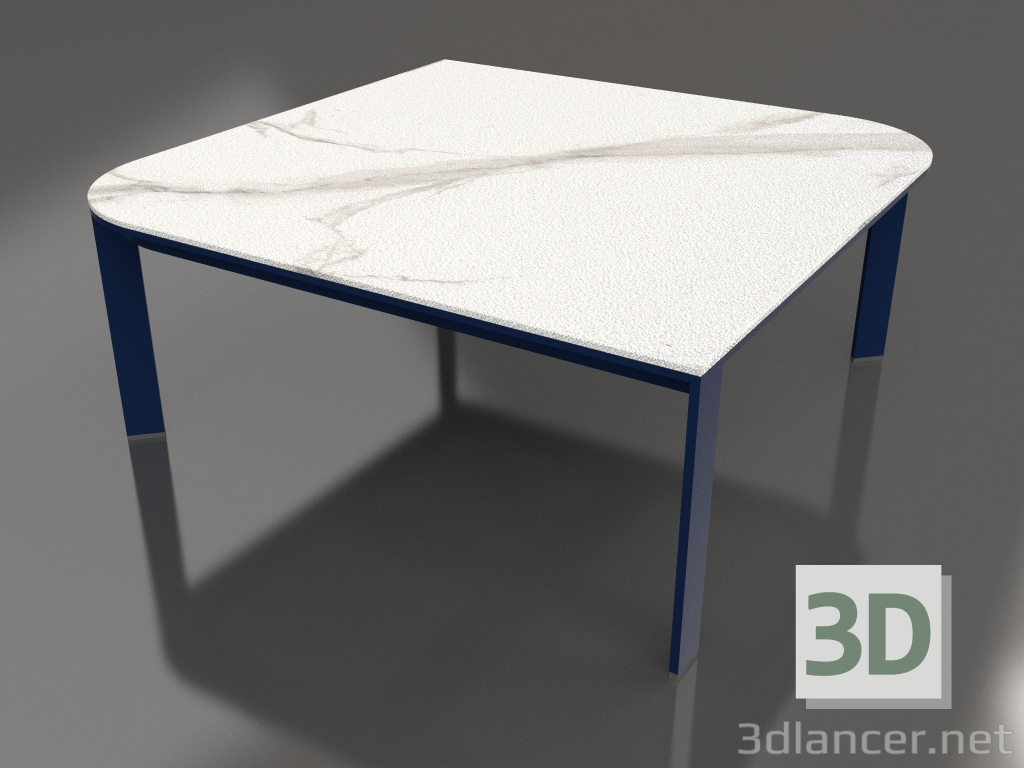 3d model Mesa de centro 90 (Azul noche) - vista previa