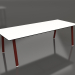 3d model Mesa de comedor 250 (Rojo vino, Fenólico) - vista previa