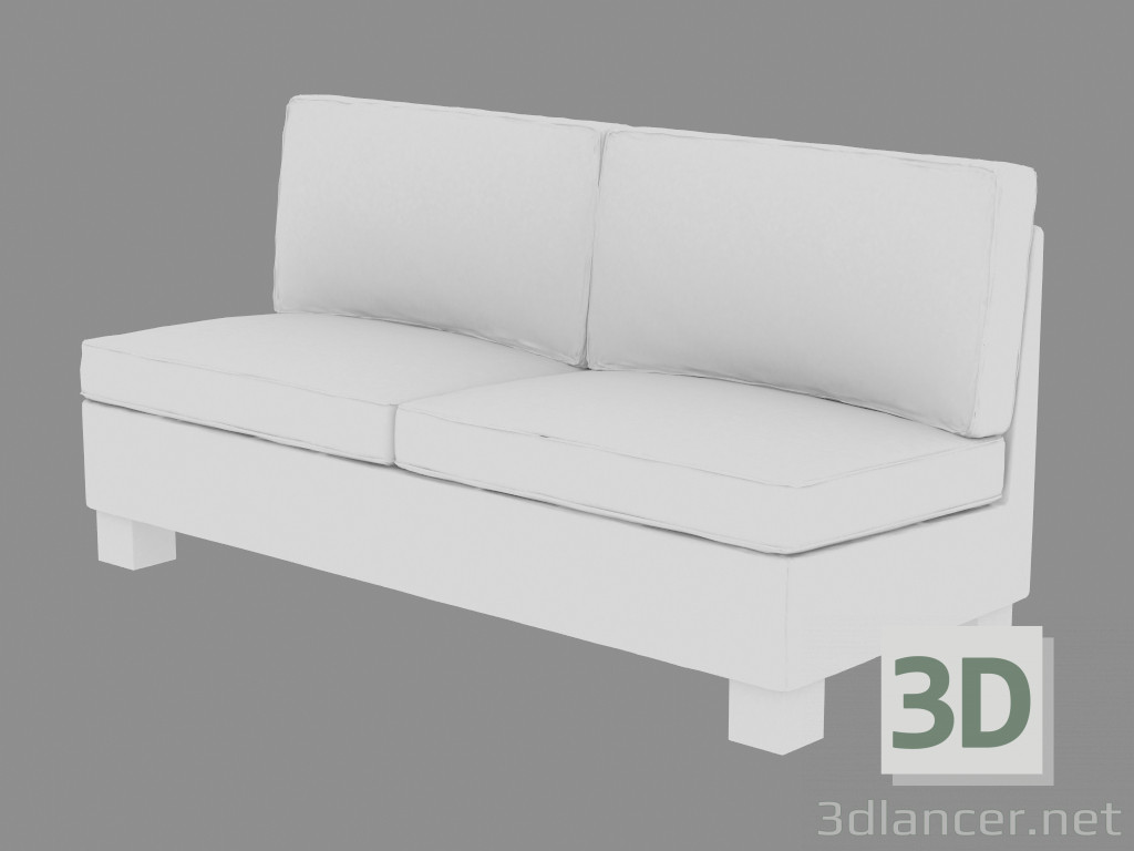 3D modeli Koltuk çift 56 Kivik - önizleme