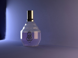 botella de perfume