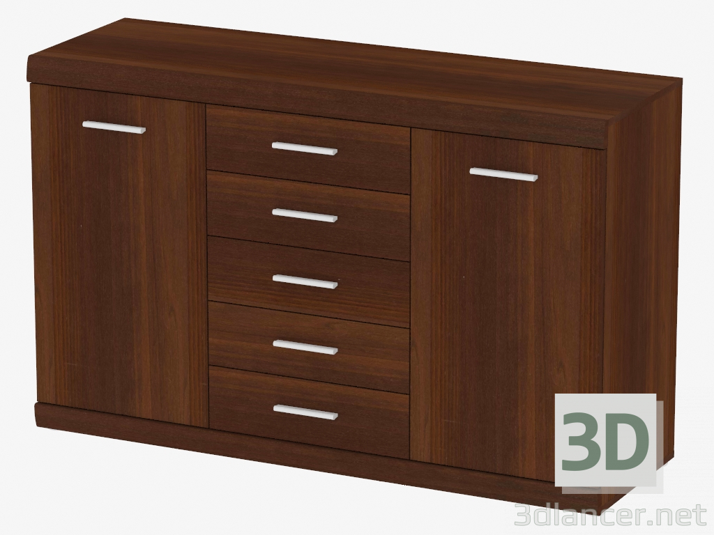 modello 3D Chest 2D-5S (TYPE 41) - anteprima