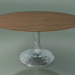 3d model Round dining table (136, Natural Lacquered) - preview