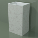 modello 3D Lavabo freestanding (03R126101, Carrara M01, L 48, P 36, H 85 cm) - anteprima