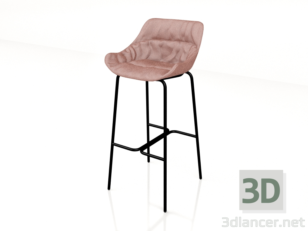 modèle 3D Tabouret de bar Baltic Soft Duo BL5P4H - preview