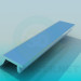 3D Modell Aluminium-Profil - Vorschau