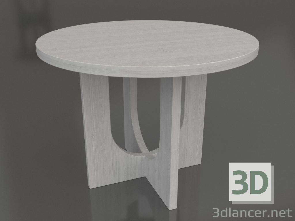 3d model Dining table ROUND Ø 1000 mm (white RAL 9010) - preview