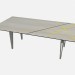 3d model Table rectangular Janet 2 - preview