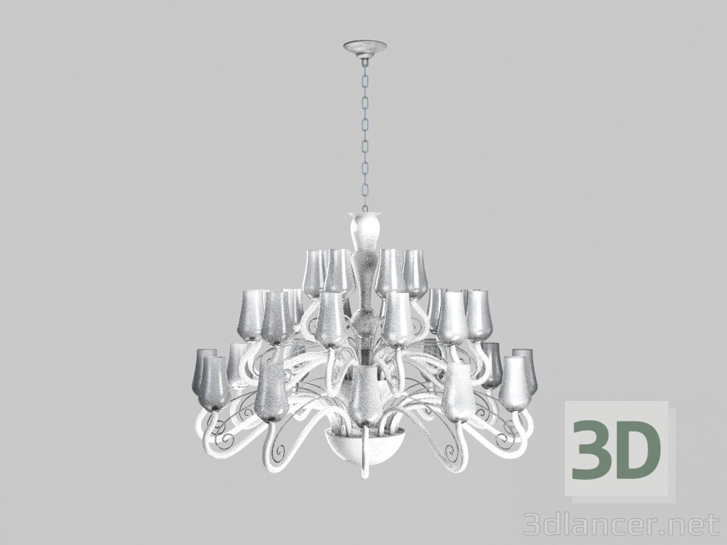 modèle 3D Lustre Eleonora md10904-28a - preview