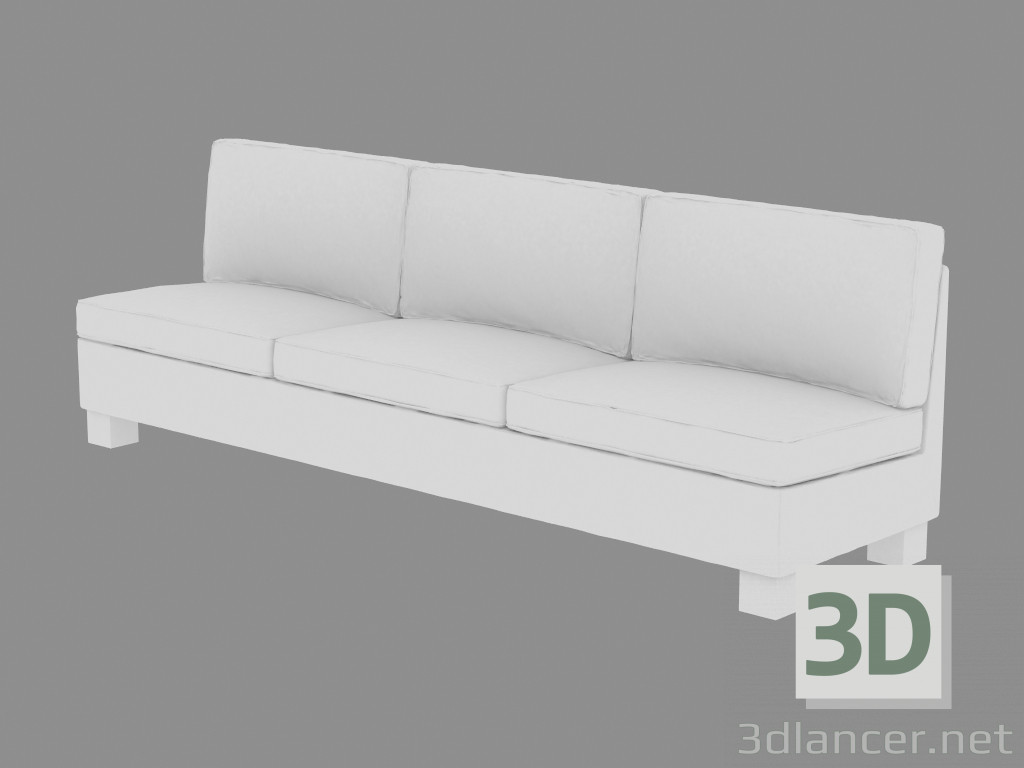 3D Modell Triple Sofas 56 Kivik - Vorschau