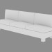 3D Modell Triple Sofas 56 Kivik - Vorschau