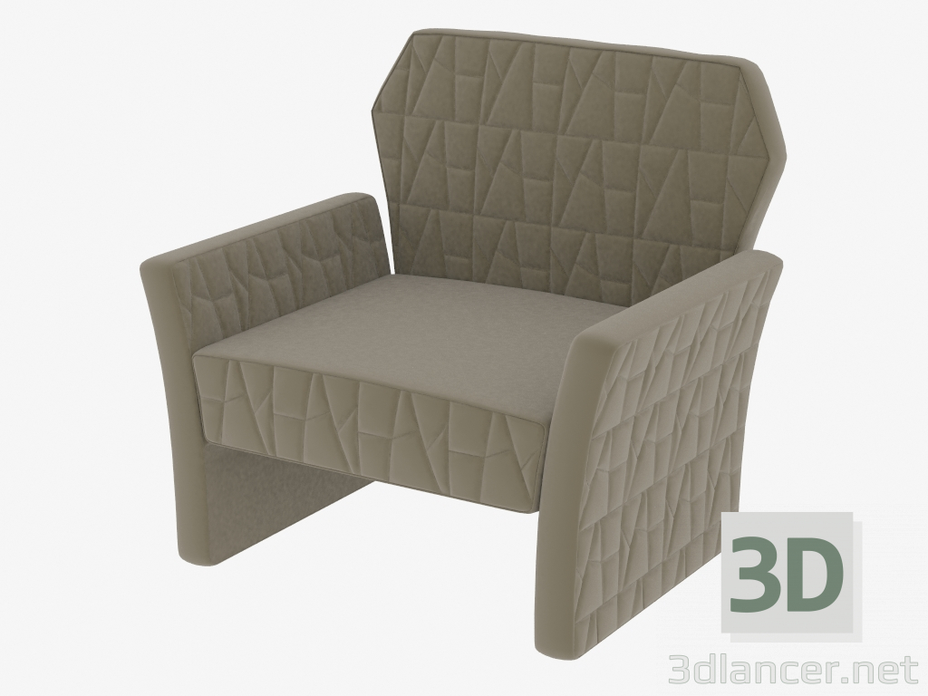 Modelo 3d poltrona POMON - preview