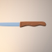 3d model knife knife - preview