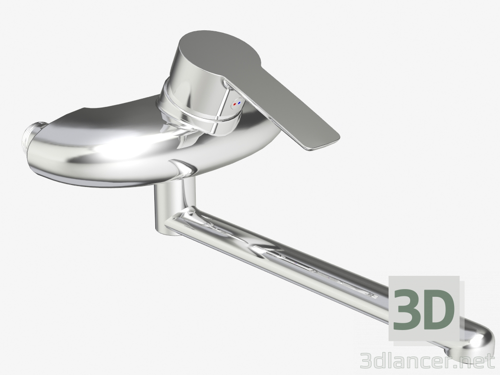 3d модель Кухонний змішувач MMIX W5, spout outlet down – превью