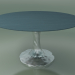 3d model Round dining table (136, Lacquered Air Force Blue) - preview