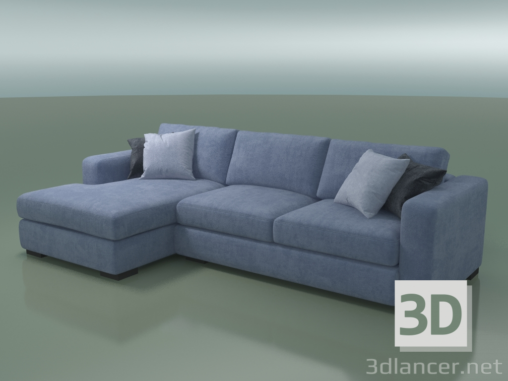 3d model Corner sofa (module 5 + 10) - preview