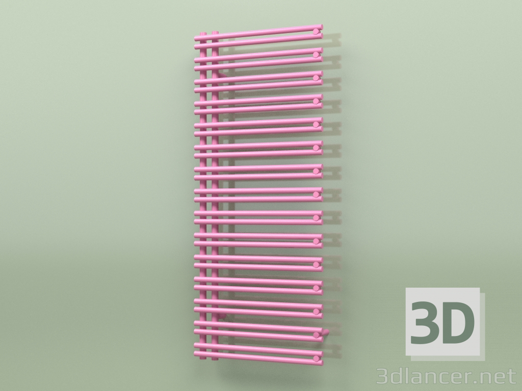 3d model Heated towel rail - Ratea (1200 x 500, RAL - 4003) - preview