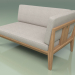 3d model Left sofa module 004 - preview