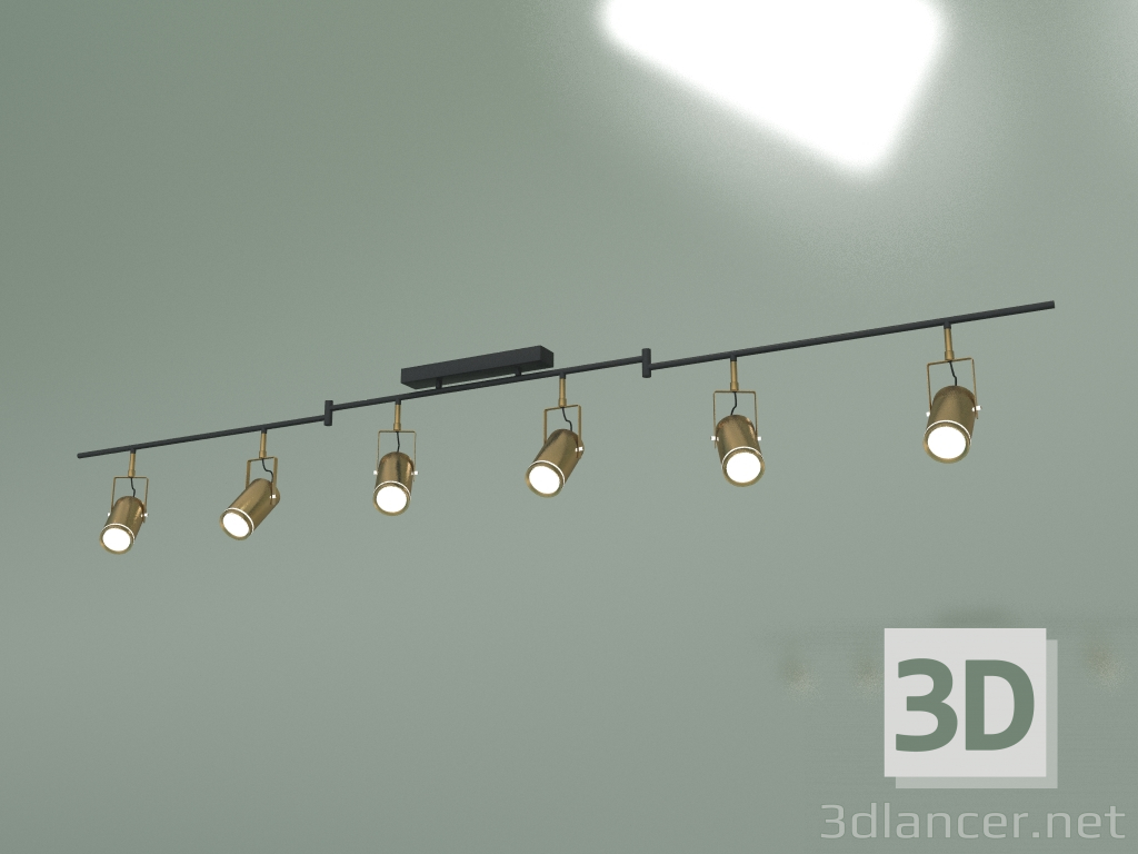 modèle 3D Plafonnier 20063-6 Led - preview