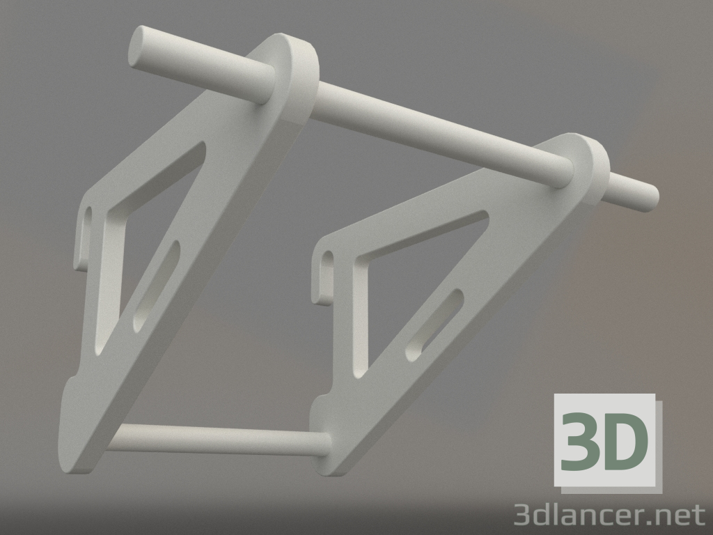 3d model Barra horizontal MOVE Z (LWMZAA) - vista previa