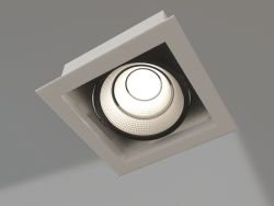 Lampada CL-KARDAN-S152x152-25W Warm3000 (BIANCO-BK, 30°)