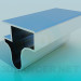 3d model Muebles de Perfil aluminio - vista previa